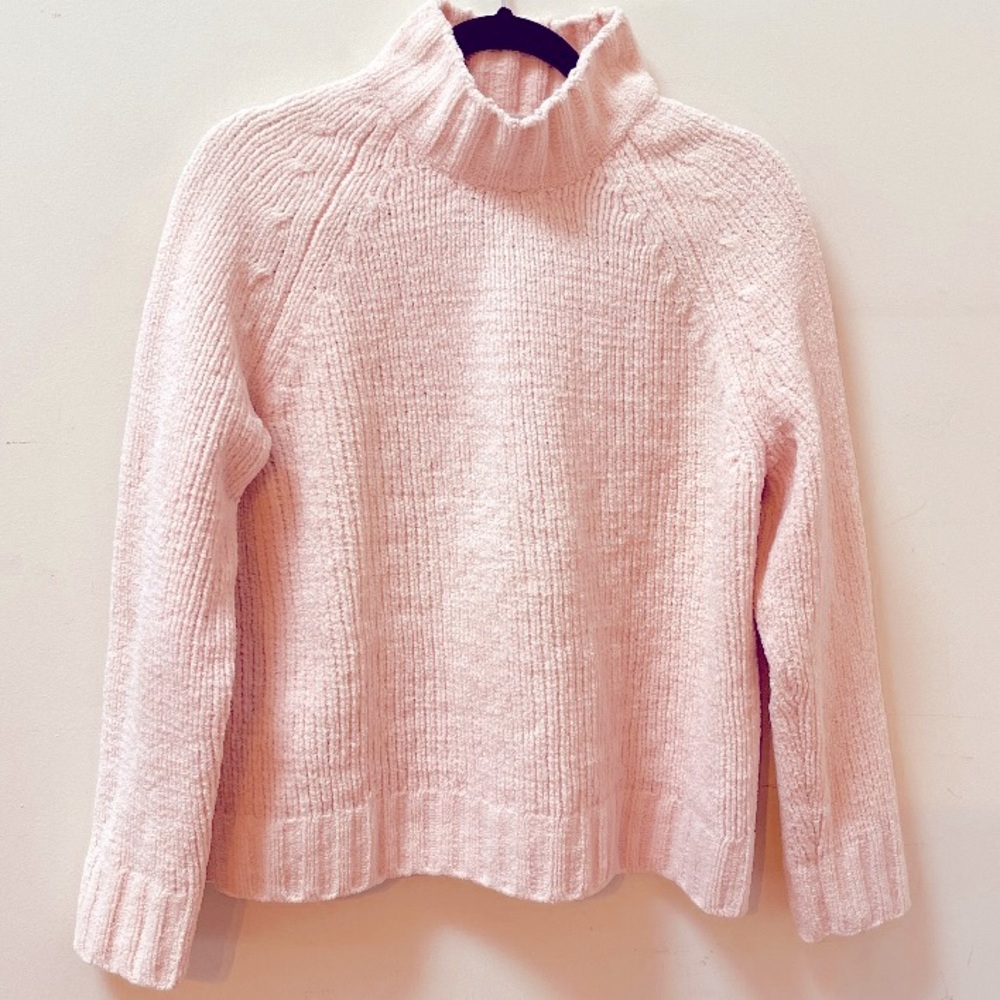 Mock neck turtle neck sweater